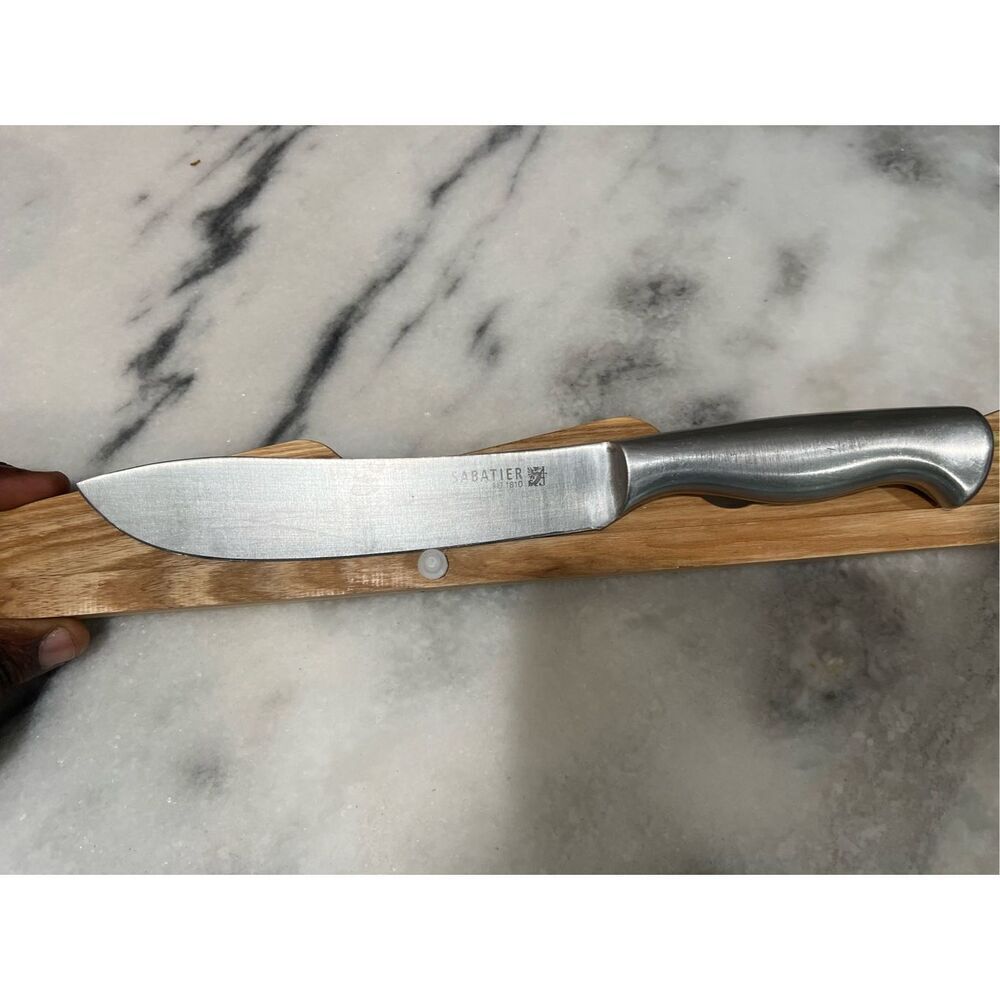 Sabatier KnifeEst. 1810 7 inch Blade Chef Knife Metal Handle